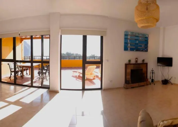 Atico En La Playa De La Aldea. Semesterbostad