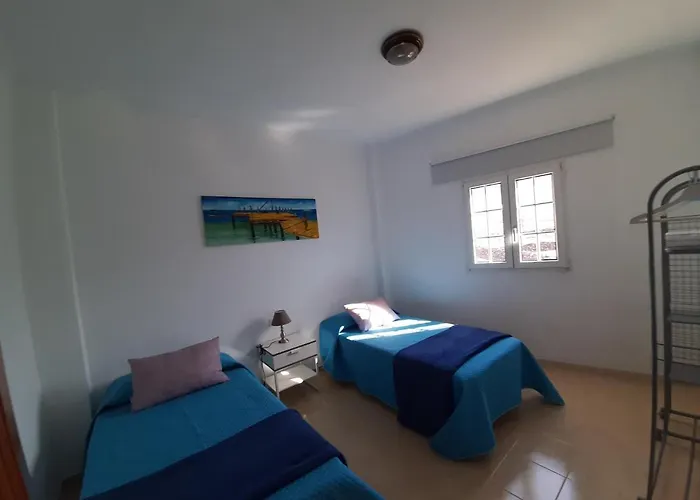 Atico En La Playa De La Aldea. Semesterbostad