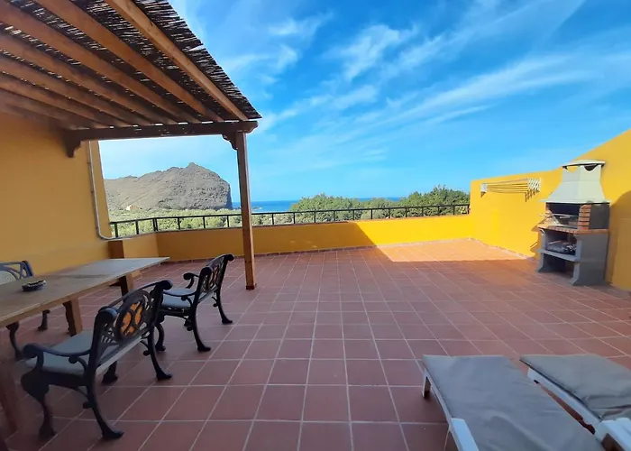 Semesterbostad Atico En La Playa De La Aldea.