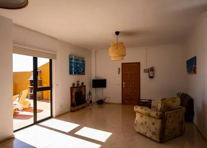 Сasa de vacaciones Atico En La Playa De La Aldea.